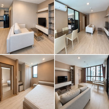 AA673537 | 2 ห้องนอน | 1 ห้องน้ำ | BTS Saphan Taksin | 44 ตร.ม. | 30,000 บาท/เดือน | ชั้น 4 — The Cube Urban Sathorn - Chan Bang Kho Laem
