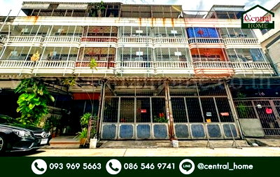 อาคารพาณิชย์ กรุงเทพมหานคร : อาคารพาณิชย์ 3.5 ชั้น ลาดพร้าววังหิน 26 เนื้อที่ 24 ตร.วา ราคาถูกมาก - ลาดพร้าว