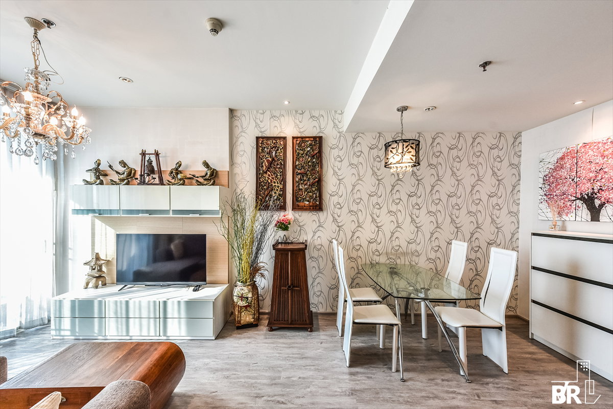 รูป 💖💖 เช่าคอนโด 🌿 Villa Rachatewi 1นอน 55ตร.ม. 25k 💎 รีโนเวทใหม่ แอร์ใหม่ ใกล้ BTS ราชเทวี - รูปที่ 1/9
