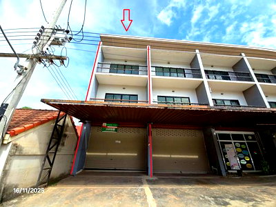 Shophouses for sale Sila Khon Kaen : SHOP HOUSE 27.9 Sq.w. Muang Khon Kaen Khon Kaen for 2.3M