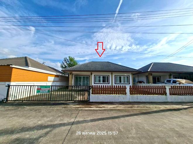 รูป บ้านเดี่ยว 56 ตร.วา โชคอุดมทรัพย์ บ้านค่าย ระยอง 1.9M - รูปที่ 1/27