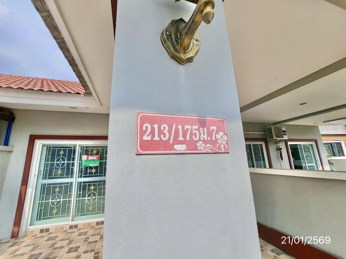 รูป ทาวน์เฮ้าส์ 24 ตร.วา บุญรักษาวิลล์ 2 ศรีราชา ชลบุรี 1.1M - รูปที่ 21/25