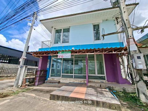 บ้านเดี่ยว 39.5 ตร.วา อาวุฒโฮม ปลวกแดง ระยอง 3.5M