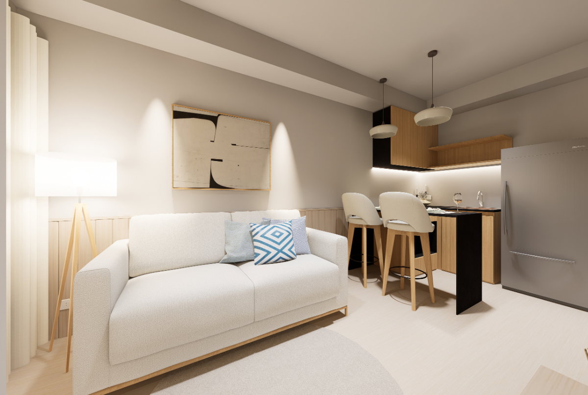 picture Condo in Ratchada area , convenient transportation, fully furnished and ready to move in. - 15/17