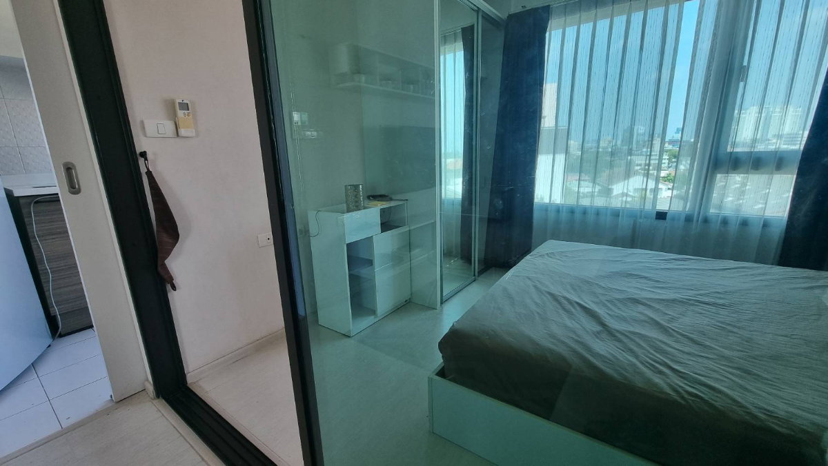 รูป ปล่อยเช่าห้องใหญ่ คอนโดคอนโดเลต พิกเซล สาทร (Condolette Pixel Sathorn) ขนาด 37 ตรม. ชั้น 7  1 ห้องนอน  1 ห้องน้ำ   1 ห้องครัว ปิด  1 ห้องรับแขก - รูปที่ 6/12