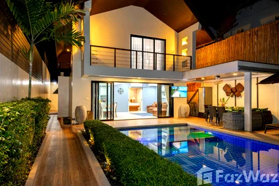 เช่าบ้านเดี่ยว สุราษฎร์ธานี : วิลล่าให้เช่า 3 ห้องนอน ในโครงการ บ้าน ใต้ เอสเตท 6730834