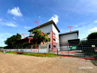 Factory for sale Lam Luk Ka : FACTORY 800 Sq.w. Lam Luk Ka Pathumthani for 23.3M