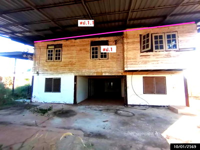 บ้านเดี่ยว ถนนนิตโย อุดรธานี : บ้านเดี่ยว 603 ตร.วา เมืองนครพนม นครพนม 6M