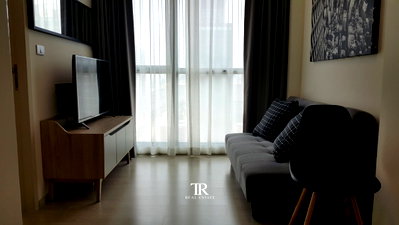 คอนโดให้เช่า : ให้เช่าคอนโด ริทึ่ม อโศก 2 | 1 ห้องนอน | 1 ห้องน้ำ | 28 ตร.ม. | ชั้น 20 | อโศก - พระราม 9 | 💰 17,000 บาท/เดือน | LINE: @944hjngx | รหัส: UE0082