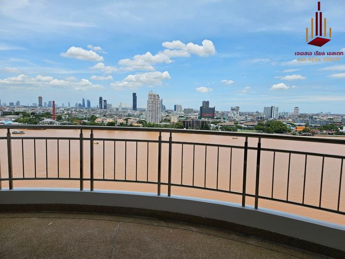 3-bed condo for rent, 180 sqm, Supalai River Resort