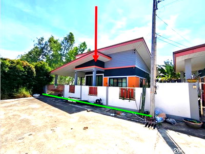 บ้านเดี่ยว แม่น้ำคู้ ระยอง : บ้านเดี่ยว 54 ตร.วา สกุลแก้ว 6 ปลวกแดง ระยอง 2.5M