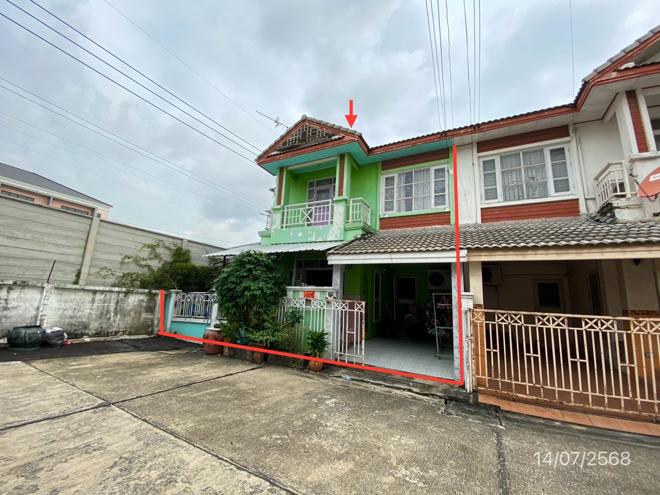 รูป ทาวน์เฮ้าส์ 30.8 ตร.วา บ้านฟ้ารังสิตคลอง 2 ธัญบุรี ปทุมธานี 2.4M - รูปที่ 4/21