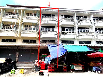 อาคารพาณิชย์ นิคมทีเอฟดี : อาคารพาณิชย์ 16 ตร.วา บูรพาซิตี้ บางปะกง ฉะเชิงเทรา 2M