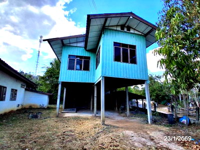 บ้านเดี่ยว ร้อยเอ็ด : บ้านเดี่ยว 166 ตร.วา หนองฮี ร้อยเอ็ด 496,000