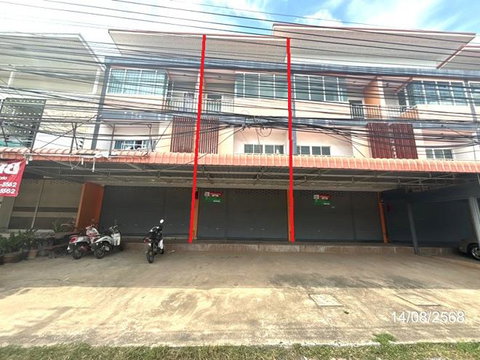 อาคารพาณิชย์ 31.6 ตร.วา เมืองนครราชสีมา นครราชสีมา 4.3M