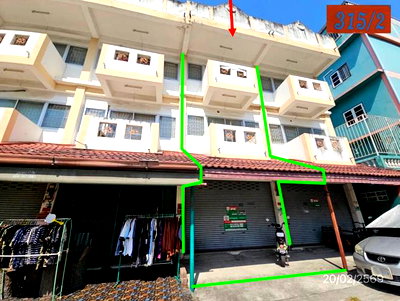อาคารพาณิชย์ เมืองระยอง ระยอง : อาคารพาณิชย์ 20 ตร.วา เมืองระยอง ระยอง 1.9M