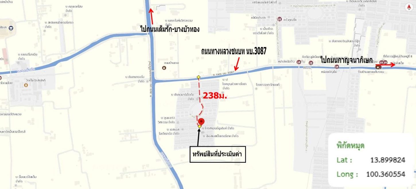 รูป ทาวน์เฮ้าส์ 23.9 ตร.วา พฤกษา 14 บี บางบัวทอง นนทบุรี 2.2M - รูปที่ 24/25