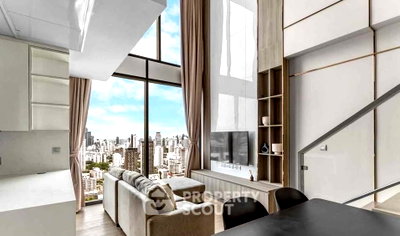 Condos for rent : High-Floor 2-BR Celes Asoke 50m From MRT Sukhumvit (ID 3300526)