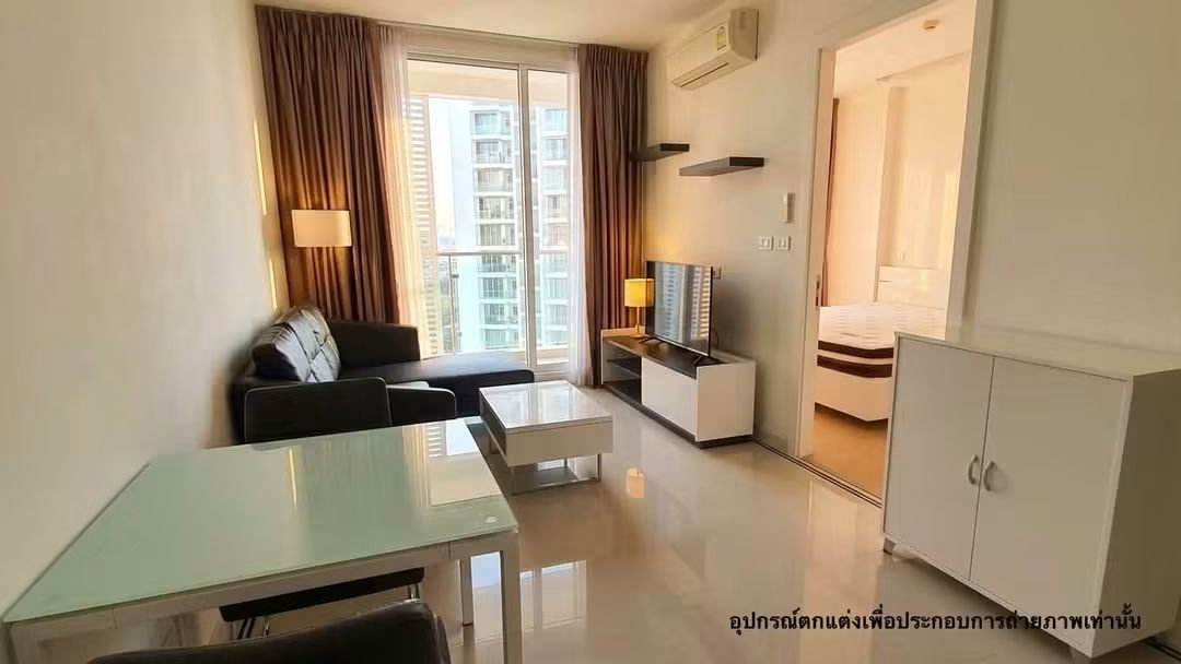 รูป TC Green พระราม 9 | 1 Bedroom 38 ตร.ม. ✨ เพียง 15,000 บ./เดือน | ชั้น 12A วิวเมือง ห้องใหญ่ แต่งครบ - รูปที่ 2/4
