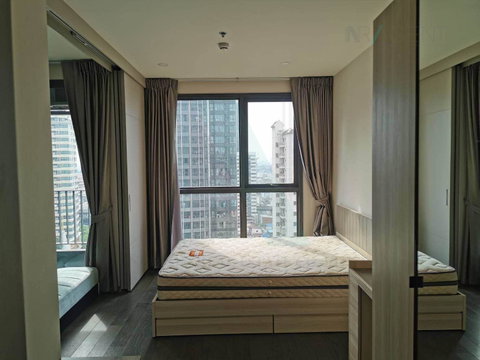 🔺 For Rent Condo IDEO Q SIAM - RATCHATHEWI Building 1, Floor 18,1 bed room, Room size 29.00 sqm
