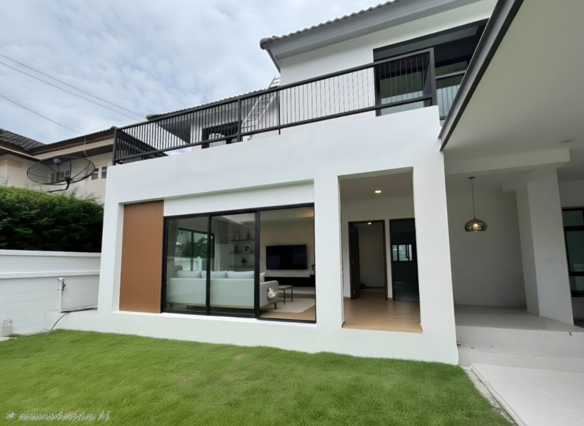 รูป ขายบ้านเดี่ยว รีโนเวทใหม่ทั้งหลัง หลังริม เพอร์เฟค เพลส รามคำแหง 164 เนื้อที่ 65.3 ตร.ว. 4 นอน 2 น้ำ ใกล้ The Paseo และสุวรรณภูมิ โปรฯ ลดทันที 5 แสน - รูปที่ 2/17