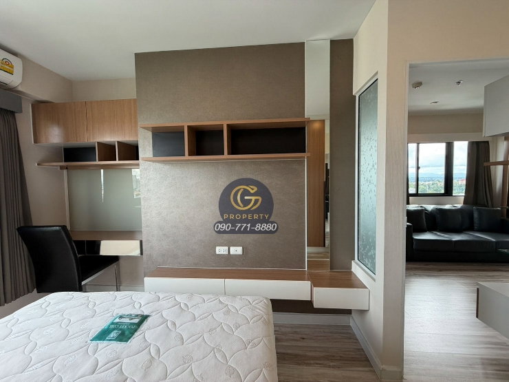 รูป ให้เช่า Plus Condo Sriracha 33 ตร.ม. ชั้น 17 มีออนเซ็น + ซาวน่า เฟอร์ครบ พร้อมอยู่ 9,500 บ. - รูปที่ 5/15
