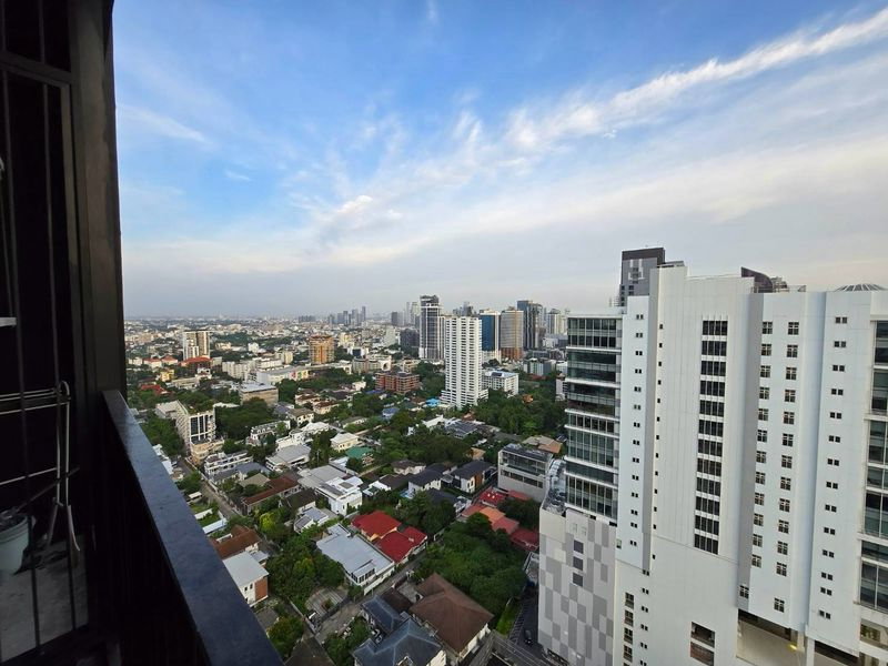 รูป ให้เช่า คอนโด เอช คิว ทองหล่อ HQ THONGLOR ทองหล่อ ขนาด 41 ตร.ม. 1 นอน 1 น้ำ ห้องทิศใต้ วิวสวย เช่า 35,000/ด - รูปที่ 7/9