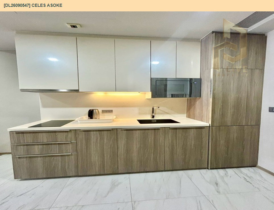 รูป DL26090547 ให้เช่าคอนโด เซอเลส อโศก (CELES Asoke) ใกล้ BTS อโศก พร้อมเข้าอยู่ โทรด่วน 0653619502 LineID @952jdxxk - รูปที่ 6/9