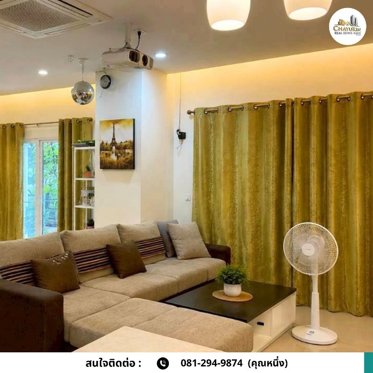 picture Baan Pimuk Project 3: A quality community with Doi Suthep mountain views, a 3-phase electrical system, and support for electric vehicle charging. - 6/23