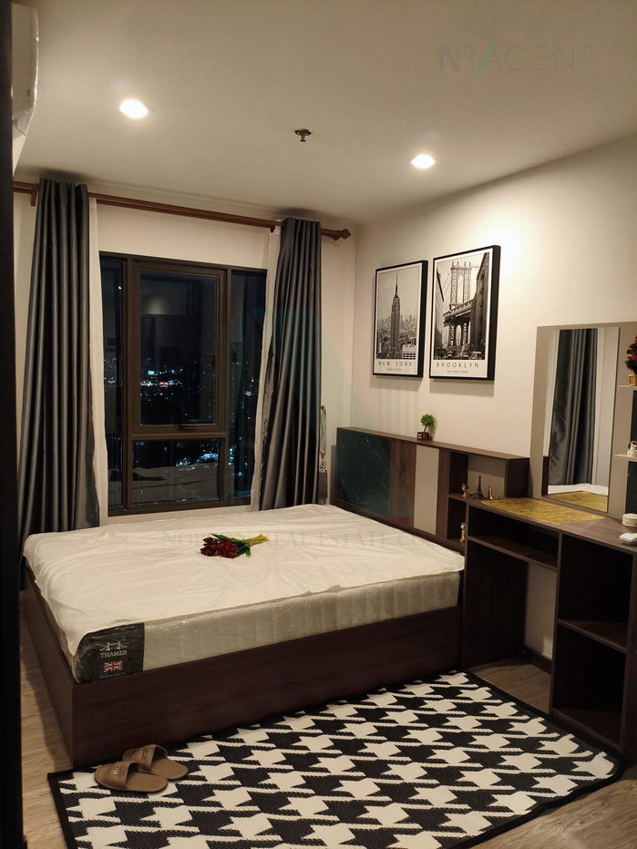 รูป ให้เช่าคอนโด รีเจ้นท์ โฮม วุฒากาศ อาคาร 1 ชั้น 36 1 ห้องนอน ขนาด 26 ตรม ใกล้ BTS วุฒากาศ - รูปที่ 5/8