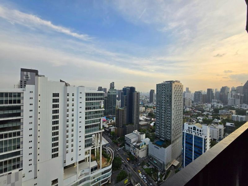 รูป ให้เช่า คอนโด เอช คิว ทองหล่อ HQ THONGLOR ทองหล่อ ขนาด 41 ตร.ม. 1 นอน 1 น้ำ ห้องทิศใต้ วิวสวย เช่า 35,000/ด - รูปที่ 9/9