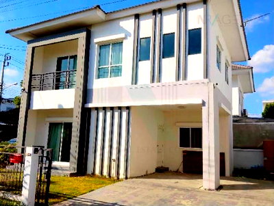 บ้านเดี่ยว นนทบุรี : ขายบ้านเดี่ยว โครงการ บ้านแลนซีโอ ไพรด์ กาญจนาภิเษก-คลองถนน 2 ชั้น 3 ห้องนอน 2 ห้องน้ำ