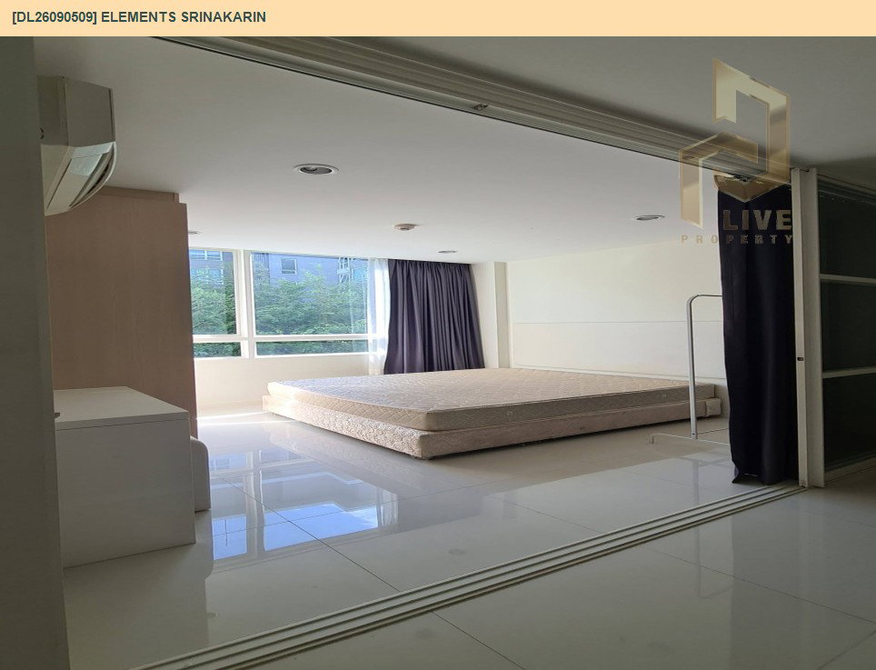 รูป DL26090509 ให้เช่าคอนโด อิลิเม้นท์ ศรีนครินทร์ (Elements Srinakarin) ใกล้ - พร้อมเข้าอยู่ โทรด่วน 0653619502 LineID @952jdxxk - รูปที่ 3/10