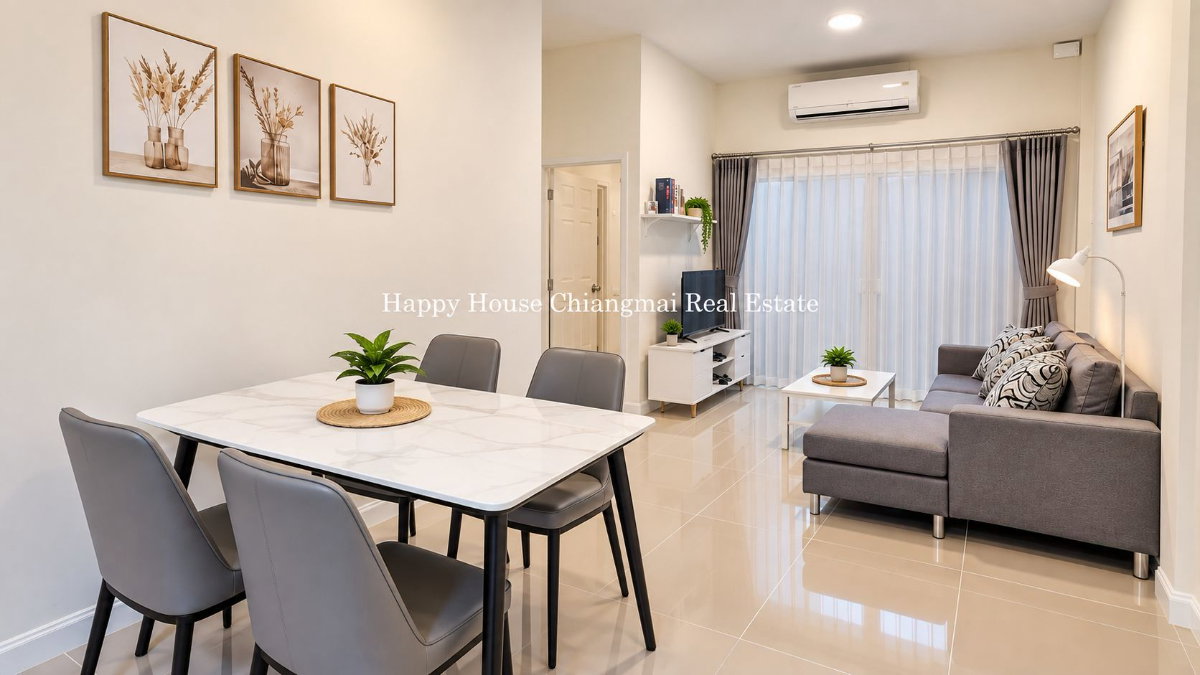 รูป ให้เช่า บ้านแฝด ชั้นเดียว ในหมู่บ้านดีญ่า วาเล่ย์ หางดง โทร 082-532-3935 - รูปที่ 7/24