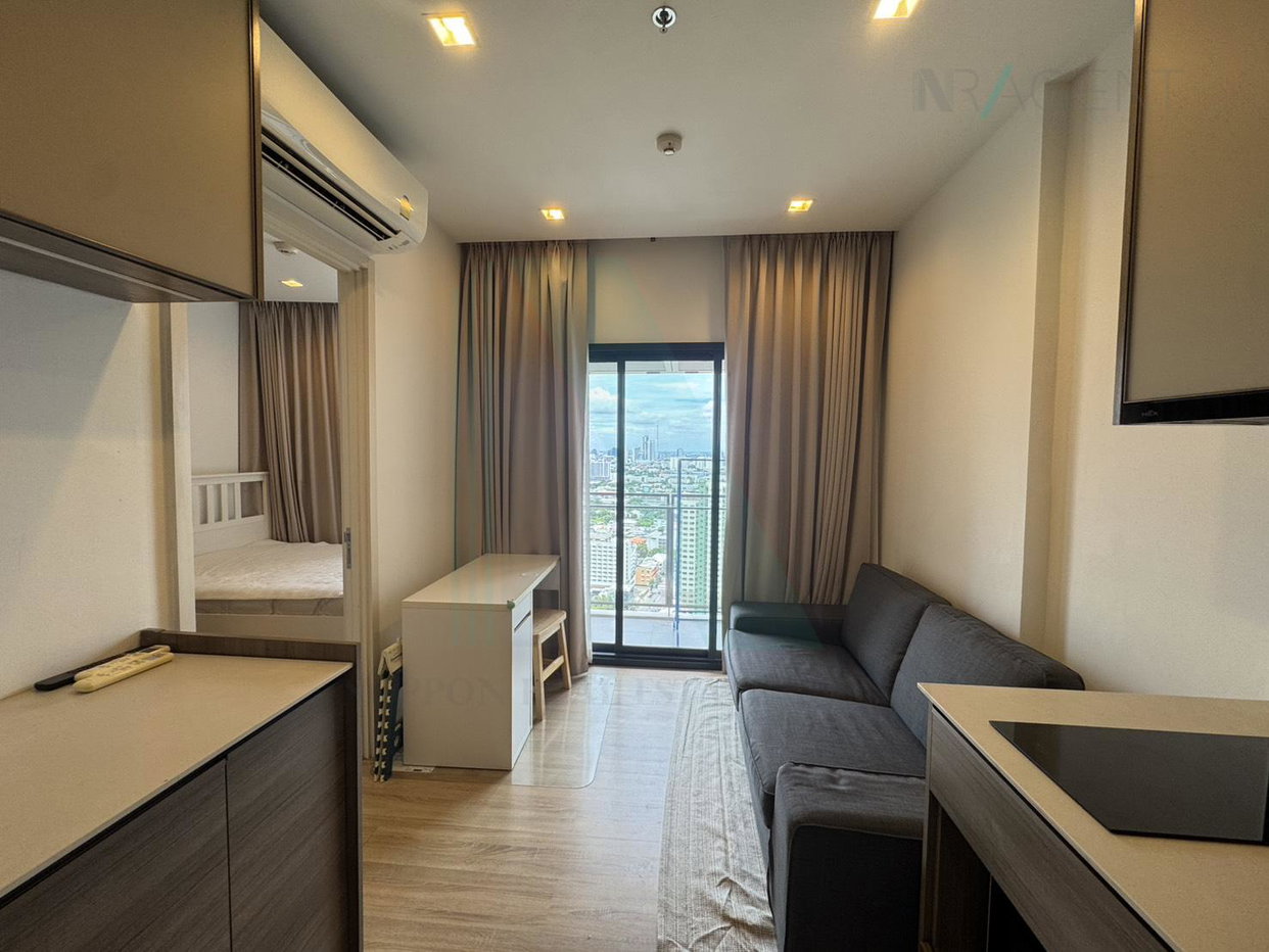 รูป ให้เช่าคอนโด เดอะ ไลน์ พหลฯ-ประดิพัท อาคาร 1 ชั้น 35 1 ห้องนอน ขนาด 27 ตรม ใกล้ Big C สะพานควาย - รูปที่ 2/8