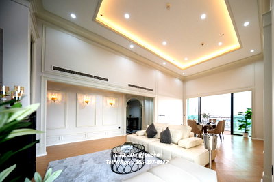 Condos for sale : UK12-RC0006 Condo for sale at The Pano Rama 3: Newly renovated, Chao Phraya River view, 2 bedrooms, 2 bathrooms. Price: 22,900,000 Baht.