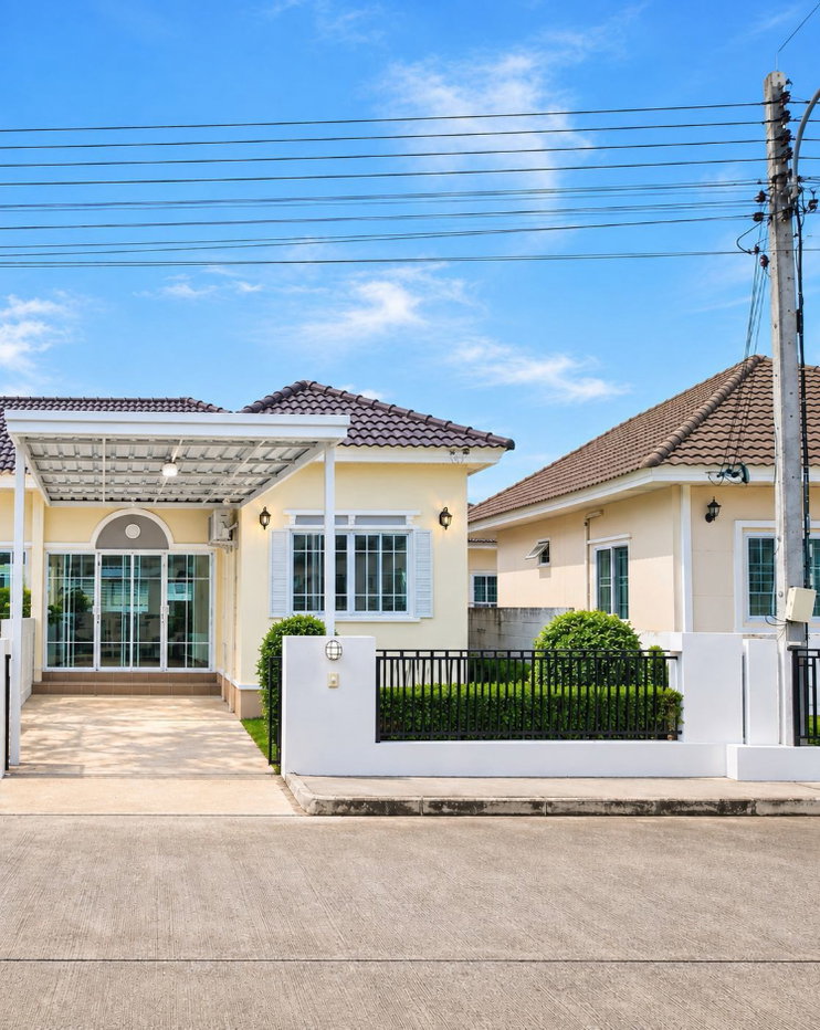 รูป ให้เช่า บ้านแฝด ชั้นเดียว ในหมู่บ้านดีญ่า วาเล่ย์ หางดง โทร 082-532-3935 - รูปที่ 3/24