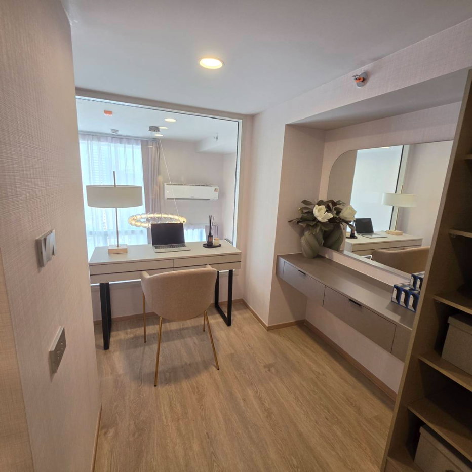 รูป ด่วน Culture chula ราคาดีชั้นสูง 1bed Hybrid 38.5sq.m. เริ่ม 7.69mb. Tel. 0957615782 - รูปที่ 5/5