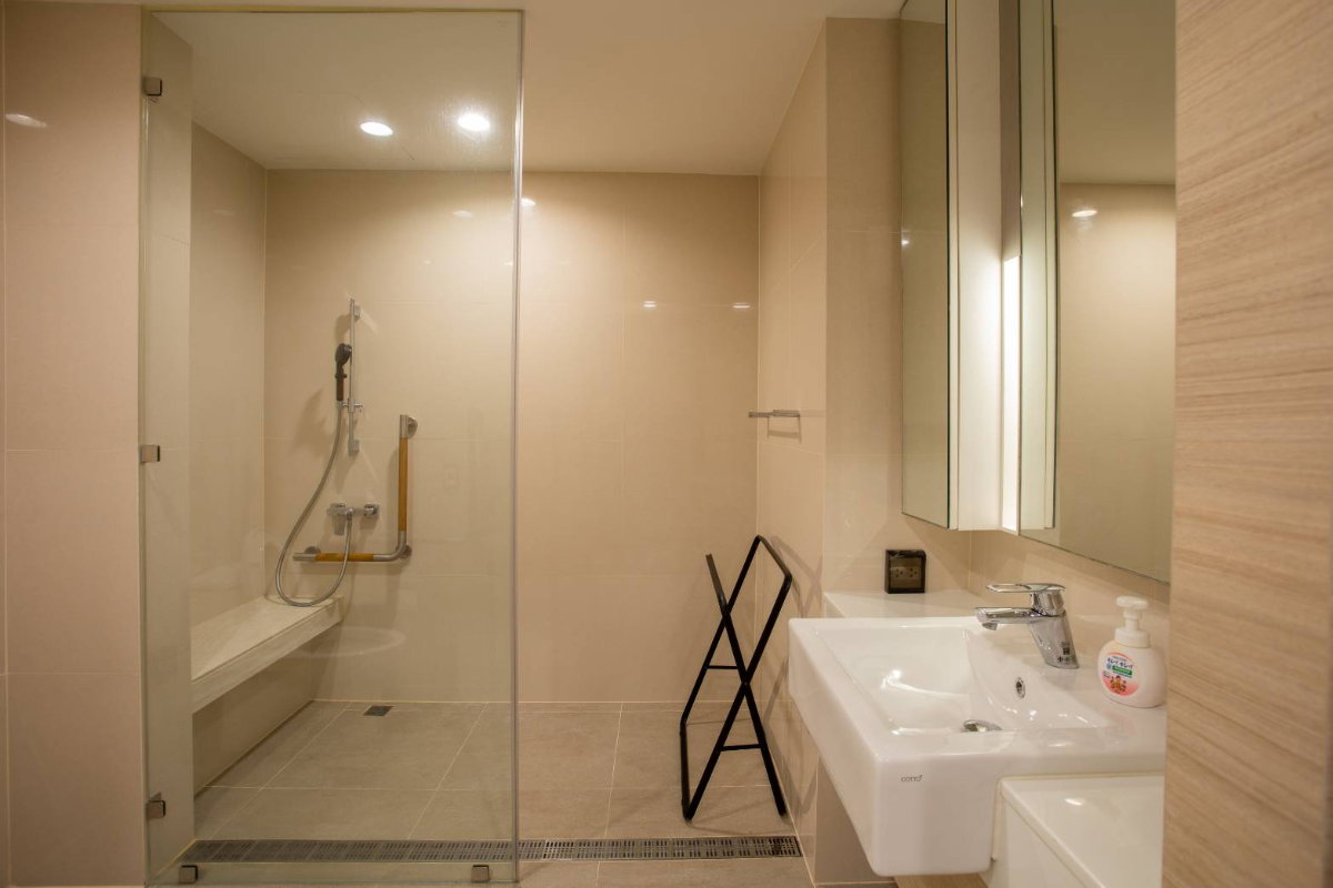 รูป ให้เช่า คอนโด Jin Wellbeing County รังสิต ขนาด 62.28 ตร.ม. 1 ห้องนอน 2 ห้องน้ำ วิวสวน ตกแต่งครบ พร้อมเครื่องใช้ไฟฟ้า ใกล้ Future Park รังสิต - รูปที่ 9/21