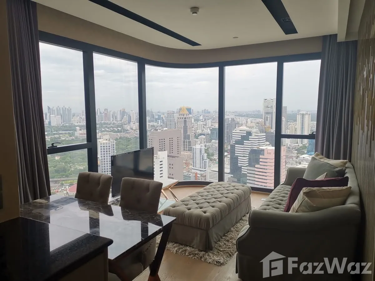 รูป คอนโดให้เช่า 2 ห้องนอน ในโครงการ แอชตัน จุฬา – สีลม 6793063 - รูปที่ 1/5