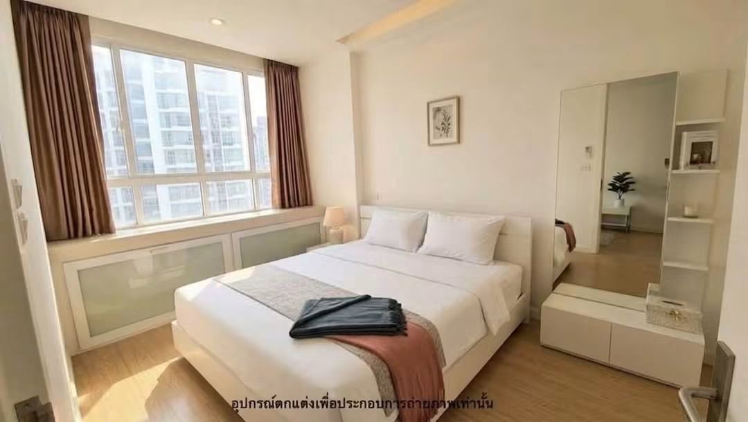 รูป TC Green พระราม 9 | 1 Bedroom 38 ตร.ม. ✨ เพียง 15,000 บ./เดือน | ชั้น 12A วิวเมือง ห้องใหญ่ แต่งครบ - รูปที่ 1/4