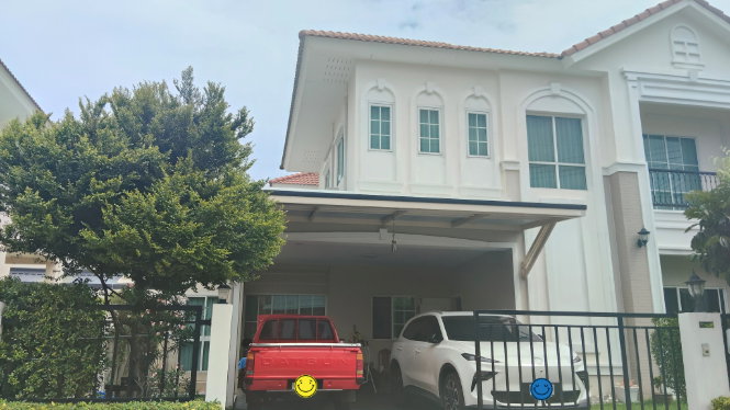 รูป ขายบ้านเดี่ยว Lanceo Crib Srinakarin-Thepharak บิ้วอินน์สวยงามตกแต่งจัดเต็มเฟอร์นิเจอร์ และเครื่องใช้ไฟฟ้าพร้อมอยู่ - รูปที่ 3/16