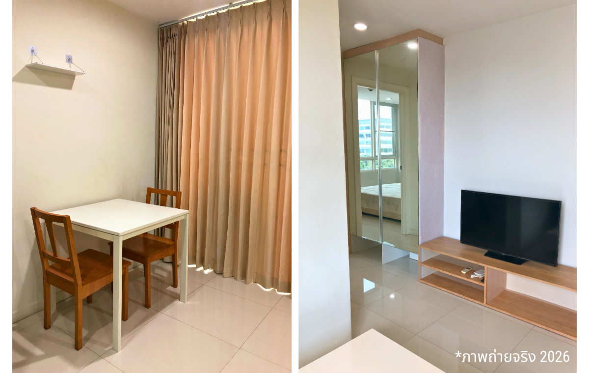 รูป ให้เช่าคอนโด ELEMENTS ศรีนครินทร์ ใกล้ซีคอนสแควร์ ห้องกว้าง พร้อมที่จอดรถ - รูปที่ 6/13