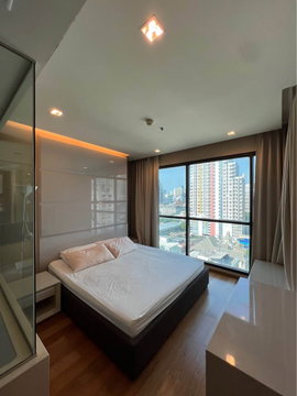 ST779/ขาย คอนโดหรู The Address สาทร ชั้น 12 ห้องใหญ่ 80.47 ตร.ม. 2 ห้องนอน 2 ห้องน้ำ ใกล้ BTS