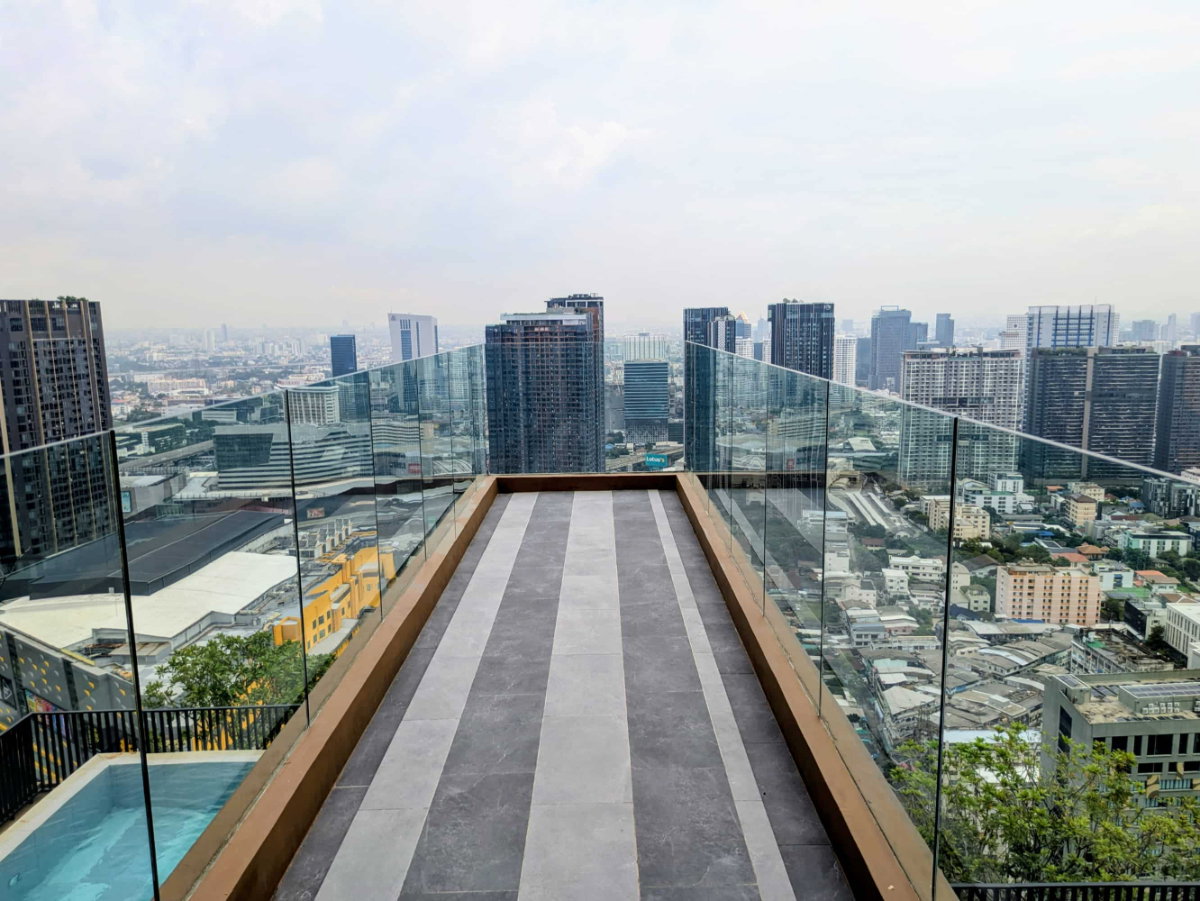 รูป คอนโดให้เช่า Pet Friendly ตกแต่งสวยใกล้ MRT พหลโยธิน 230 ม. ห้าแยกลาดพร้าว Metris District Ladprao - รูปที่ 8/15