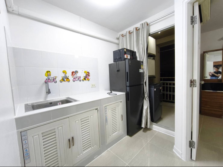 รูป S426🔥ให้เช่า📍 Lumpini Condo Town Bodindecha - Ramkhamhaeng 📍(ลุมพินี คอนโดทาวน์ บดินทรเดชา - รามคำแหง) พร้อมเข้าอยู่ วิว สนามบอล มีเครื่องซักผ้า - รูปที่ 7/10
