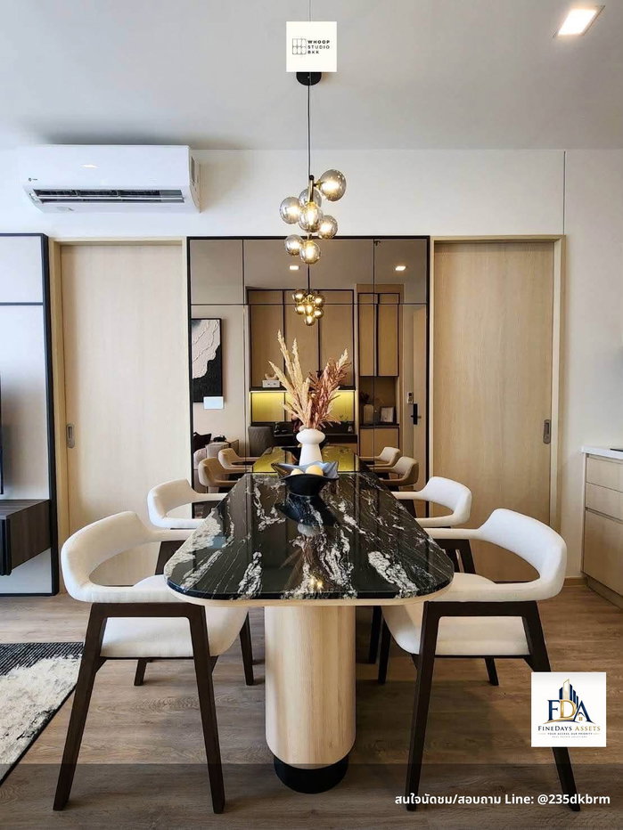 รูป FD-083707✨ ให้เช่าด่วน! โนเบิล สเตท 39 (Noble State 39) 1 ห้องนอน ห้องมุมชั้นสูง แต่งหรูครบ ใกล - รูปที่ 5/8