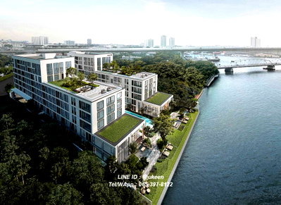 Condos for sale : UK12-RC0005 Condo for sale at Chapter Charoenkrung (Chao Phraya Riverfront), 2-3 bedrooms, price 21,030,000 Baht.