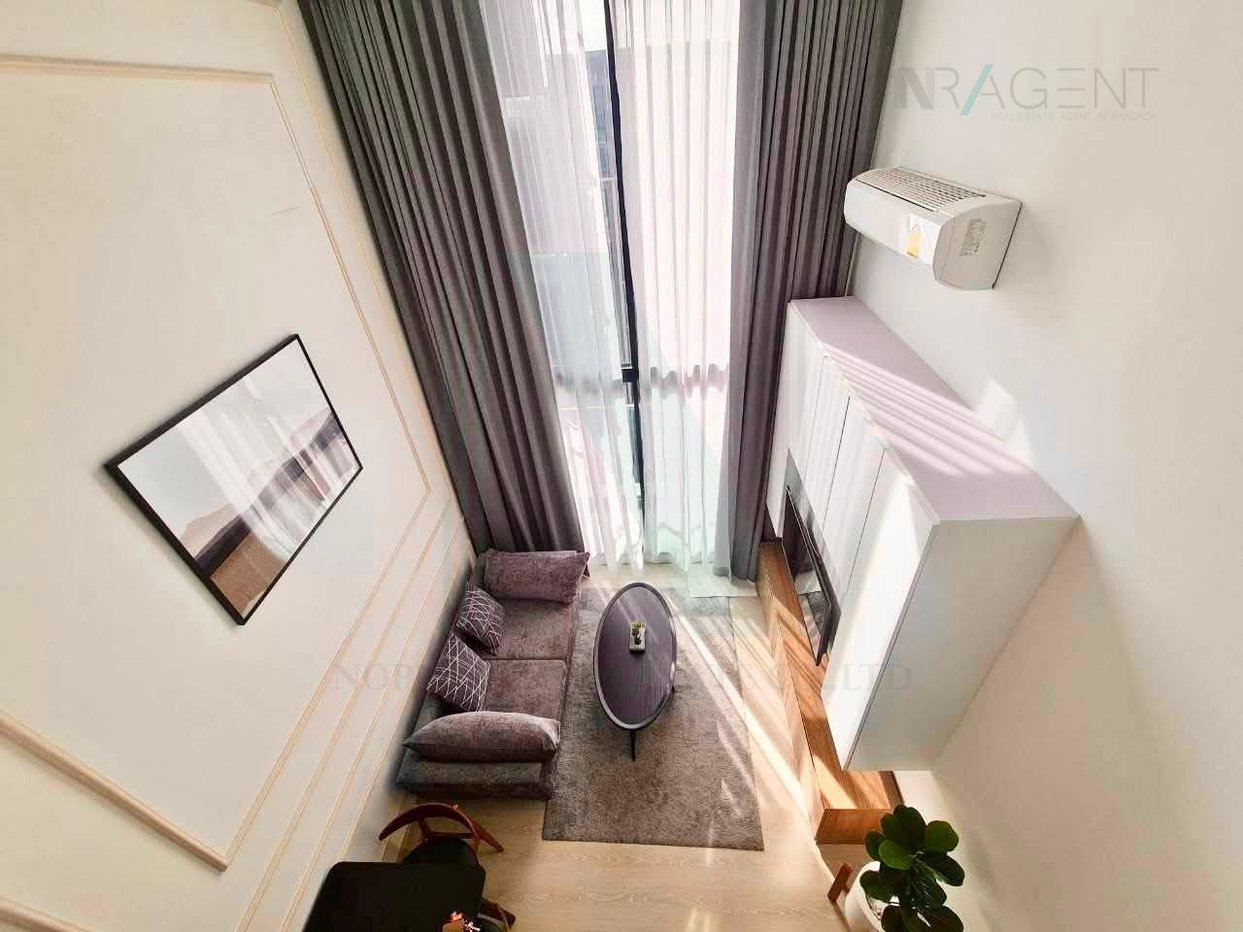 รูป ให้เช่าคอนโด ไนท์บริดจ์ พหลโยธิน-อินเตอร์เชนจ์ อาคาร 1 ชั้น 14 Duplex 2 ห้องนอน ขนาด 72 ตรม ใกล้ Tesco Lotus หลักสี่ - รูปที่ 6/8