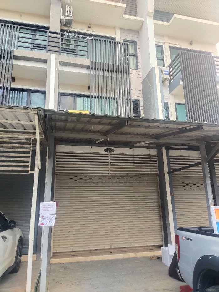 รูป อาคารพาณิชย์ 3 ชั้น ให้เช่า เพื่ออยู่อาศัยและการพาณิชย์ - รูปที่ 1/6